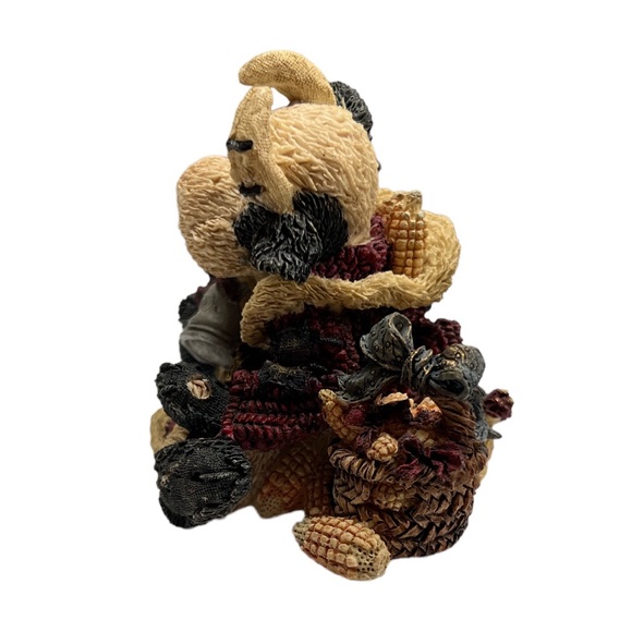 Vintage 1994 Boyd’s Bears & Friends Ho!Ho!Ho! Merry Christ-Moo-s! Figurine - Picture 2 of 5